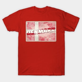 Denmark Vintage style retro souvenir T-Shirt